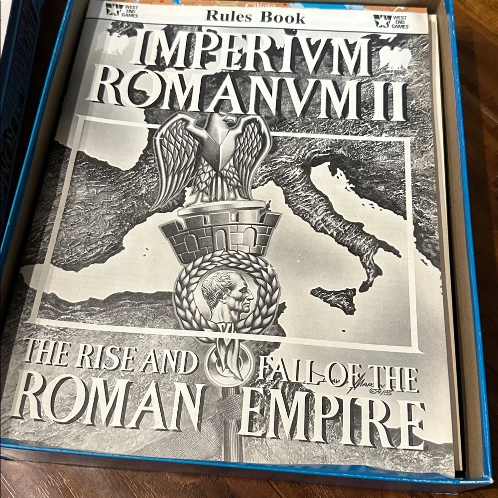 Imperium Romanum II 1985 West End Games Complete Strategy Board Game